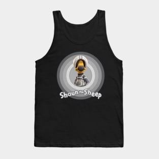 Vintage TV Series The Sheep Cartoon Shaun Tank Top